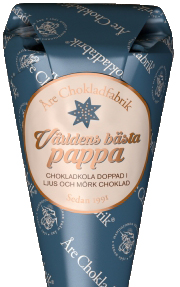 Världens bästa Pappa - Choklad från Åre Chokladfabrik 