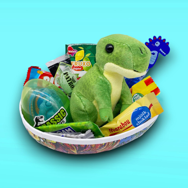 Påskägg Dino (18cm)