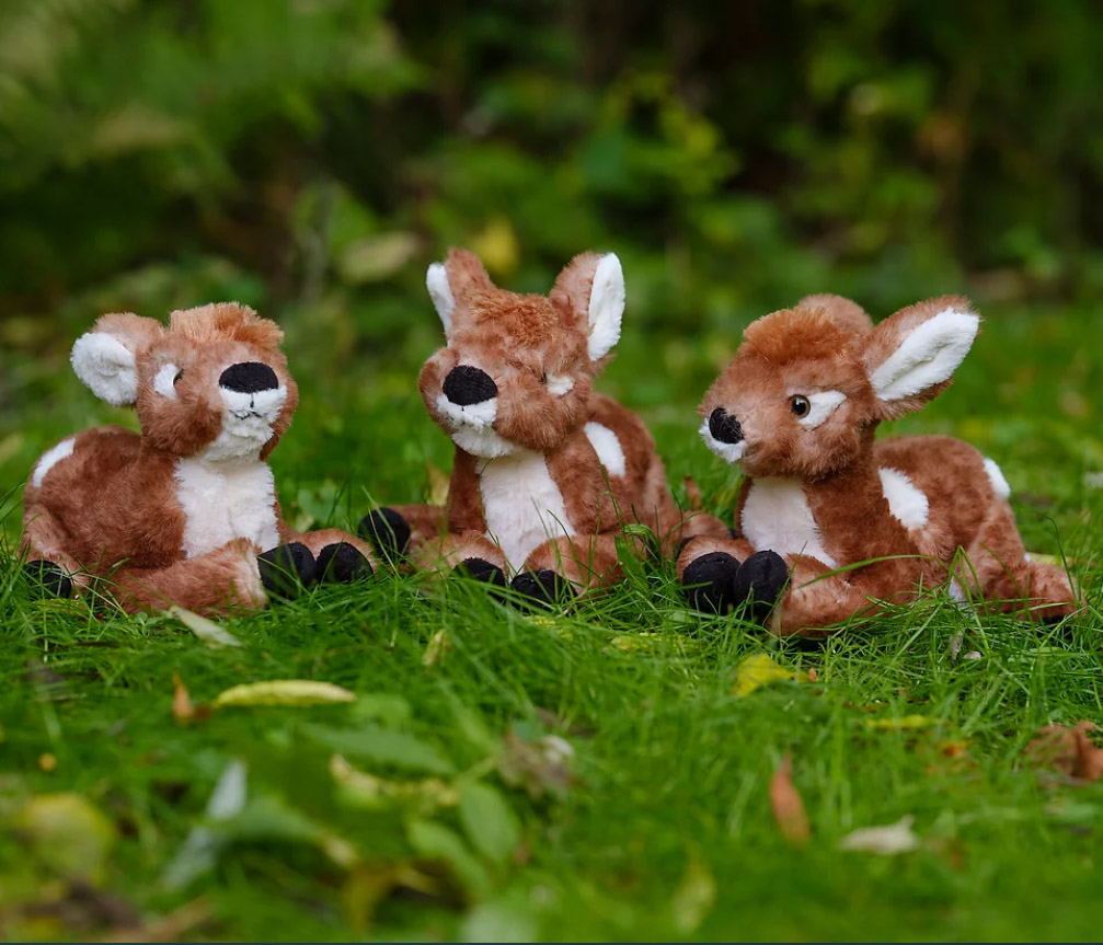 Rdjuret Bambi, 22cm - Molli Toys | Nalleriet.se