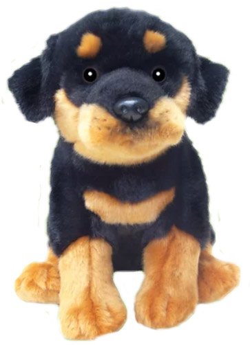 Rottweiler frn Faithful Friends mjukisdjur sljs p Nalleriet.se