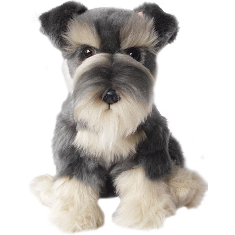 Schnauzer frn Faithful Friends mjukisdjur sljs p Nalleriet.se