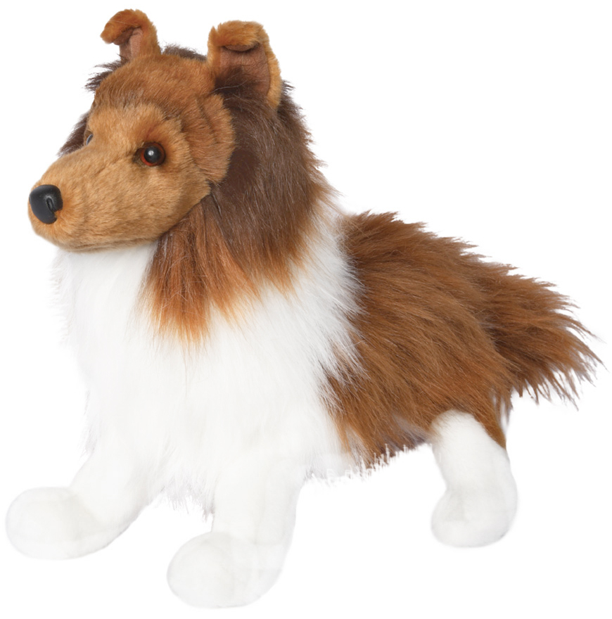 Sheltie (Shetland Sheepdog) från Douglas mjukisdjur säljs på Nalleriet.se