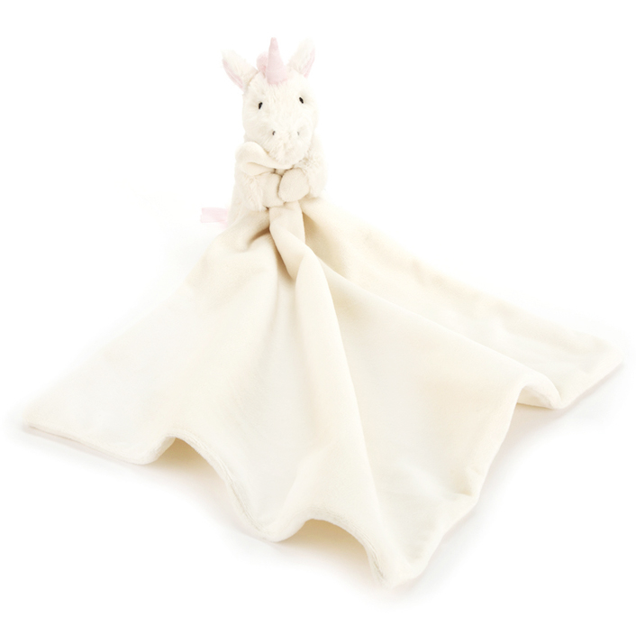 Bashful Enhörning snuttefilt från Jellycat