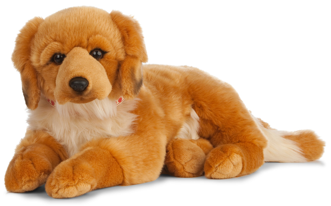 Golden Retriever (Stort Mjukisdjur) - Keycraft Living Nature