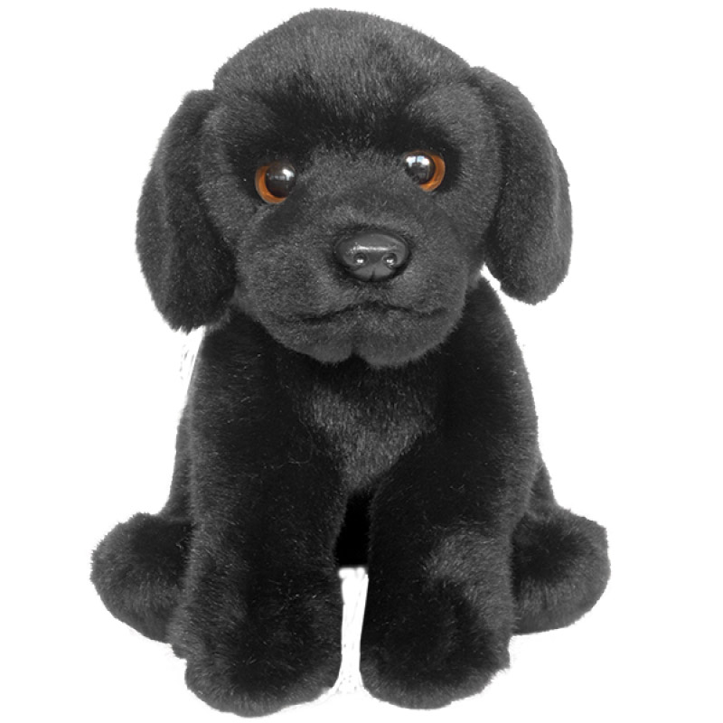 Labrador, svart frn Faithful Friends mjukisdjur sljs p Nalleriet.se