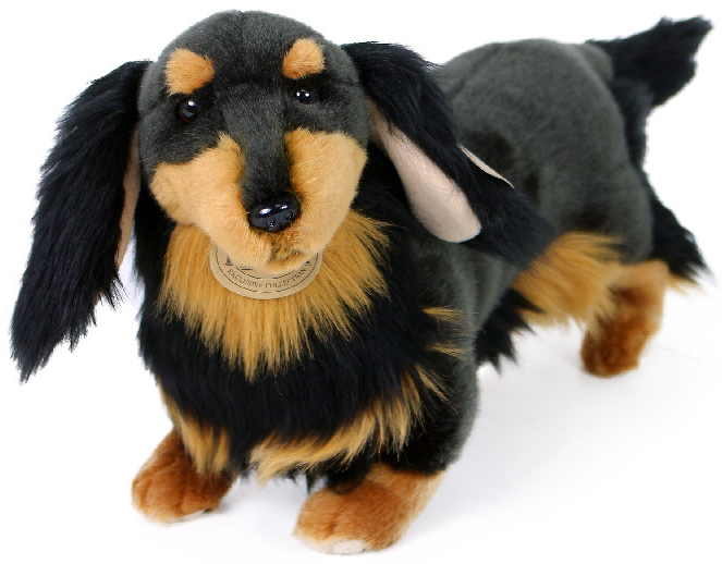 Tax svart/brun från Rappa Toys säljs på Nalleriet.se
