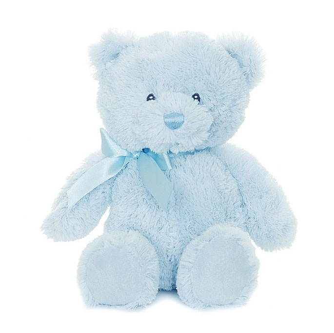 Teddy Baby Bear, bl, 28cm, frn Teddykompaniet