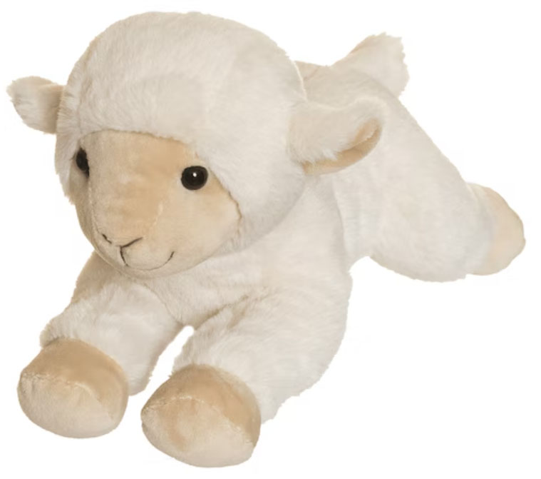 Teddy Farm Lamm (liggande), från Teddykompaniet säljs på nalleriet.se