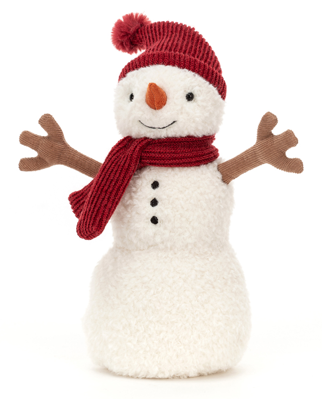 Teddy Snowman (Snögubbe) från Jellycat