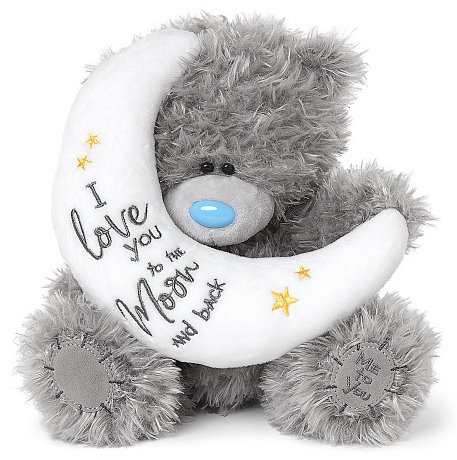 Nalle Love you to the moon, 20cm