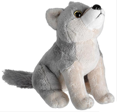 Varg med ljud, 20cm - Wild Republic