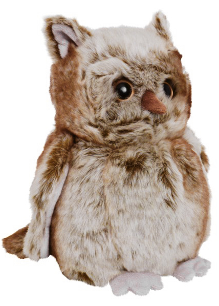 Uggla The Wise HoHo, 25cm, från Bukowski Design säljs på Nalleriet.se