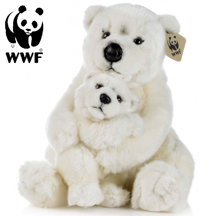 Isbjörn med baby - WWF (Världsnaturfonden)
